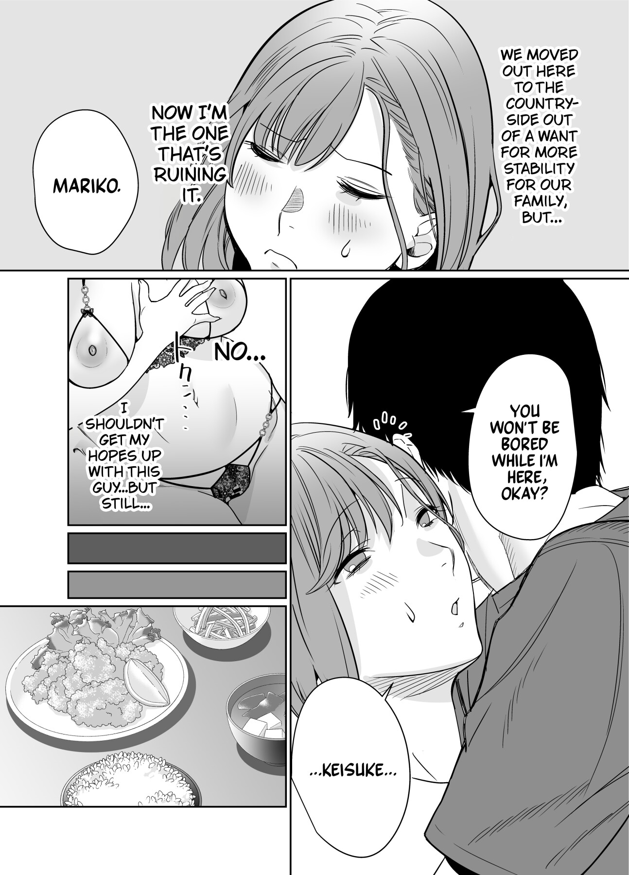 Hentai Manga Comic-Rural, Summer. Hot Sweet Sex with My Friend's Mom-Read-18